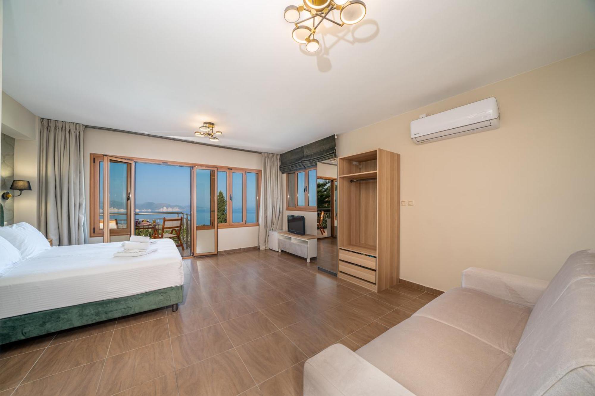 Appartement Panoramic Sunset à Kothréas Extérieur photo